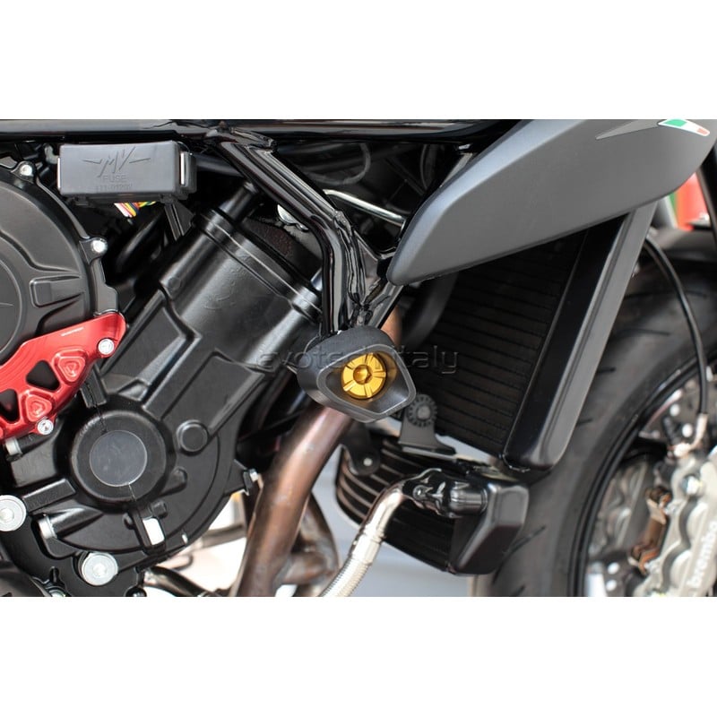 Tamponi paratelaio ammortizzati Euro 4 Mv Agusta Brutale 800/RR 17-25