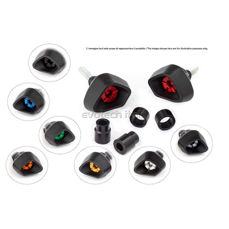 Tamponi paratelaio ammortizzati Euro 4 Mv Agusta Brutale 800/RR 17-25