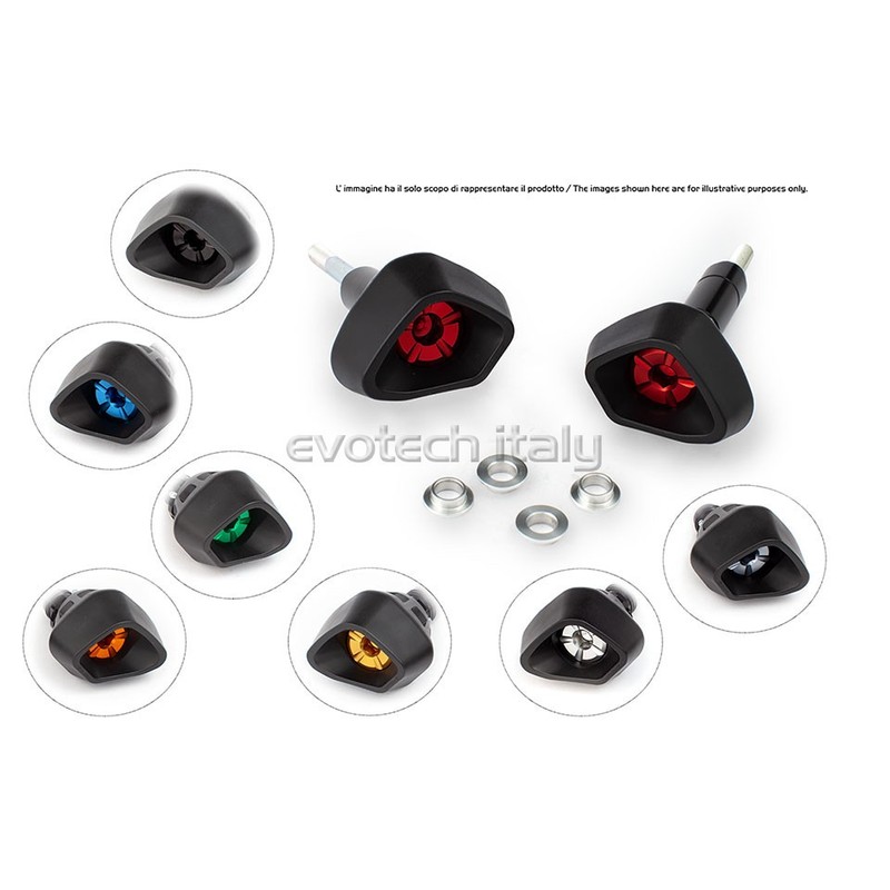 Tamponi paratelaio ammortizzati Yamaha R6 06-07