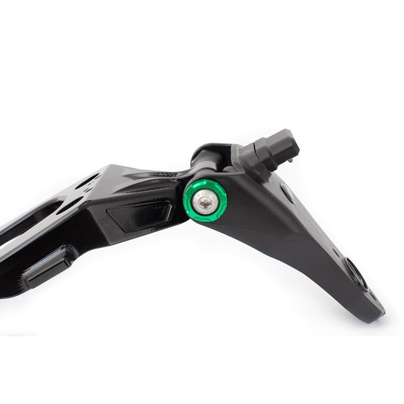 Coppia rondelle speciali in alluminio per supporto targa Evotech APRILIA