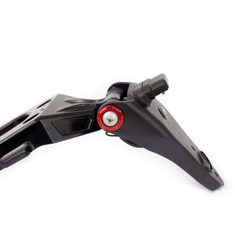 Coppia rondelle speciali in alluminio per supporto targa Evotech DUCATI