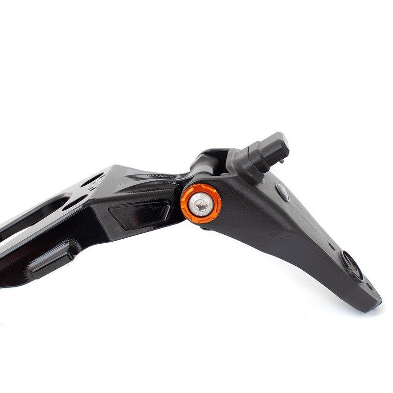 Coppia rondelle speciali in alluminio per supporto targa Evotech HUSQVARNA