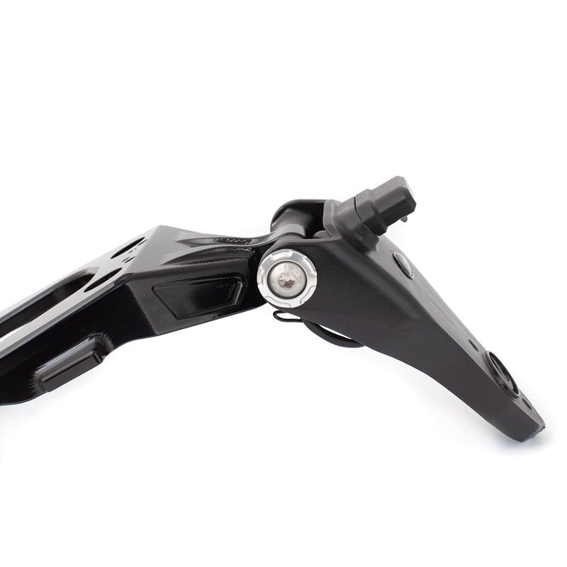 Coppia rondelle speciali in alluminio per supporto targa Evotech KAWASAKI