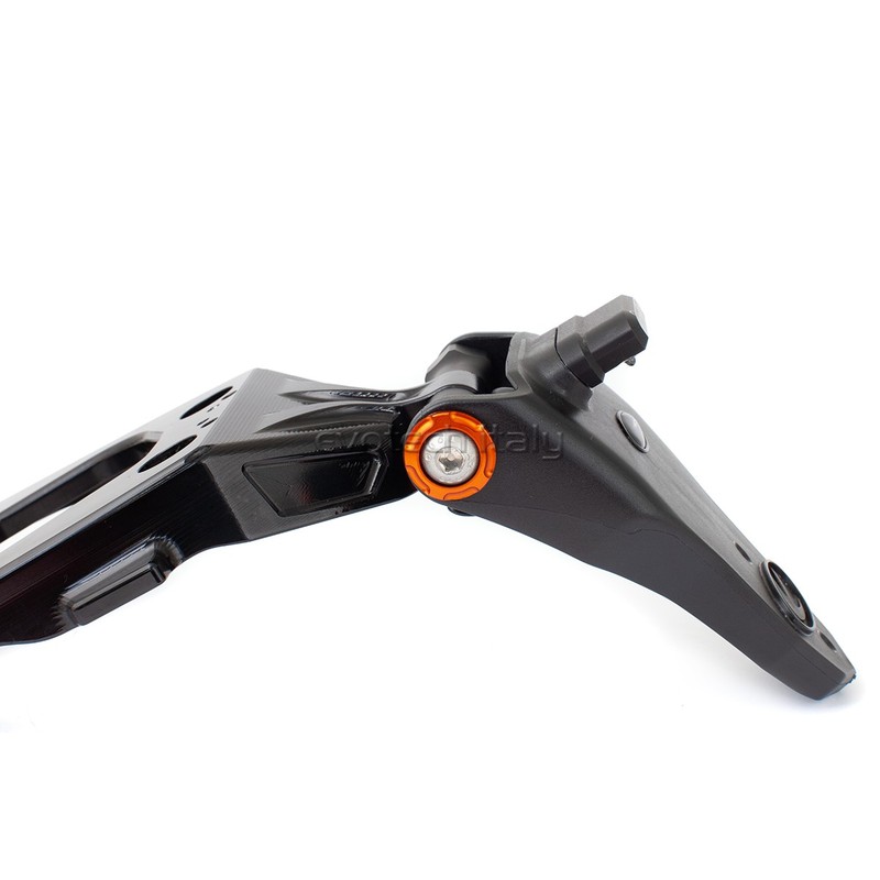 Coppia rondelle speciali in alluminio per supporto targa Evotech KAWASAKI