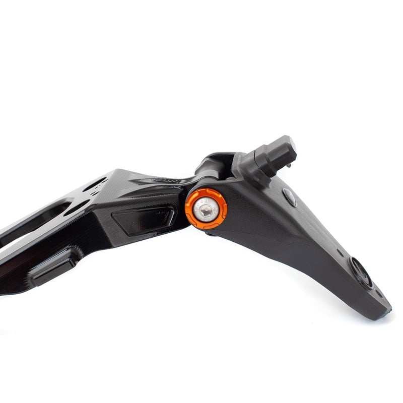 Coppia rondelle speciali in alluminio per supporto targa Evotech KTM