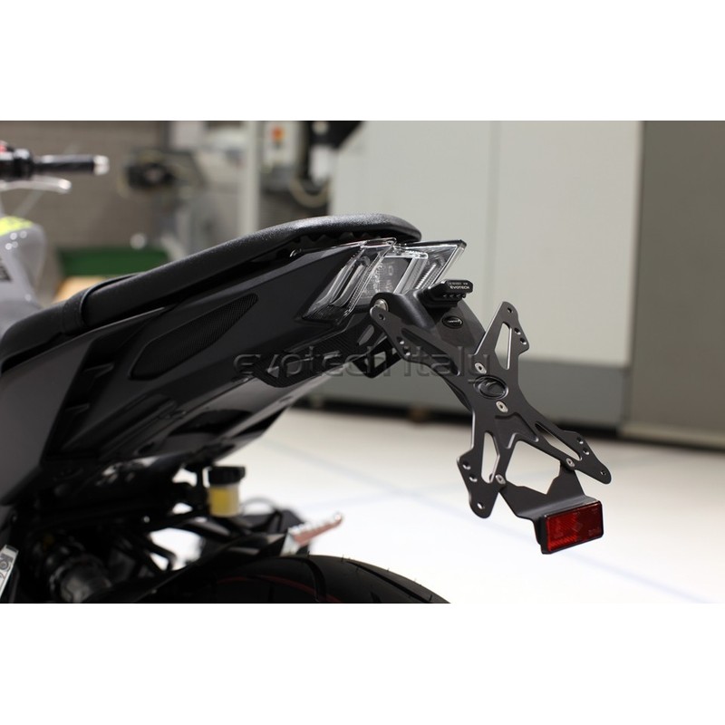 Portatarga regolabile Yamaha MT-09 17-20