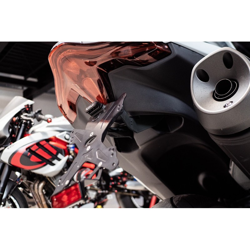 Portatarga regolabile Evotech Yamaha T-Max 560