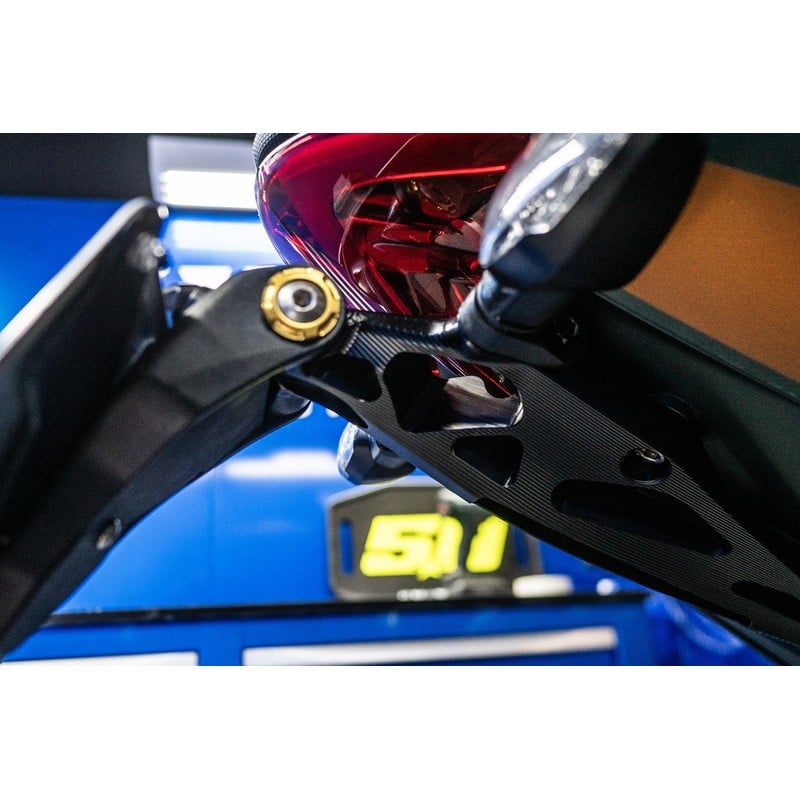 Portatarga regolabile Triumph Speed Triple RR 1200 21-25 Premium