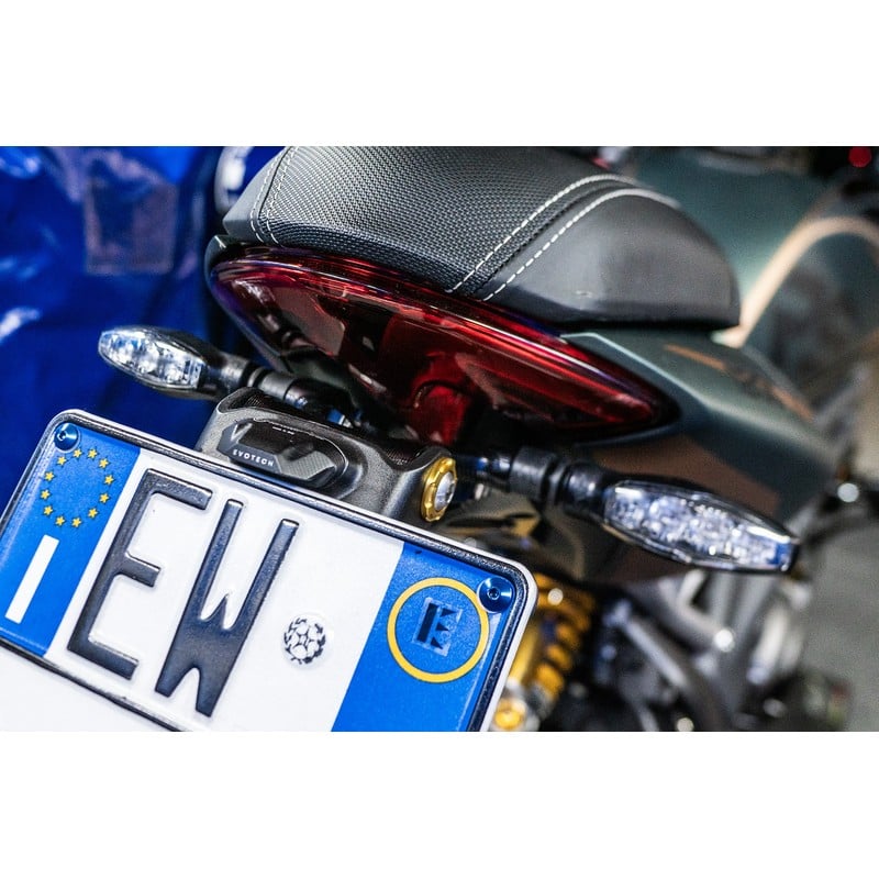 Portatarga regolabile Triumph Speed Triple RR 1200 21-25 Premium