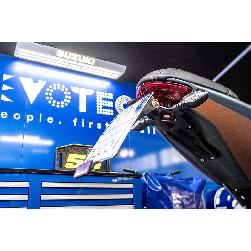 Portatarga regolabile Triumph Speed Triple RR 1200 21-25 Premium