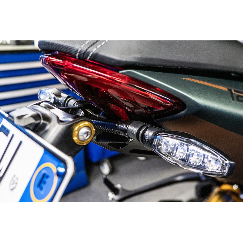 Portatarga regolabile Triumph Speed Triple RR 1200 21-25 Premium