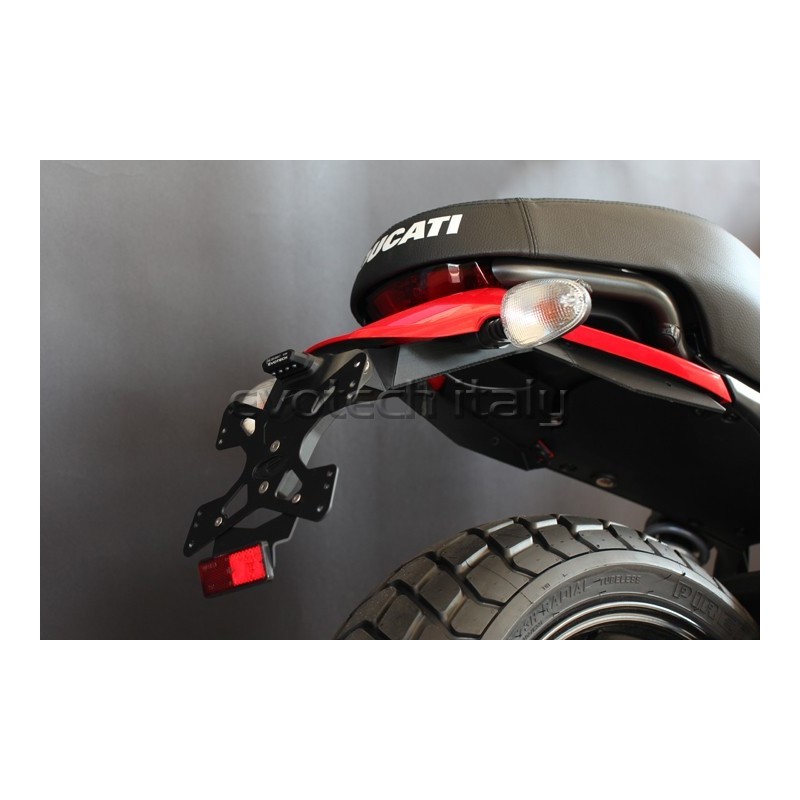 Portatarga alto Ducati Scrambler (modelli con targa lato ruota)
