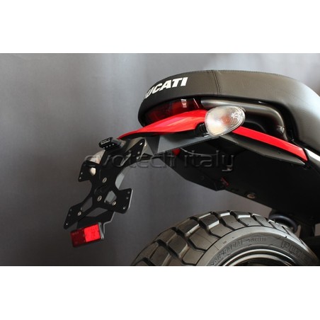 Portatarga alto Ducati Scrambler (modelli con targa lato ruota)