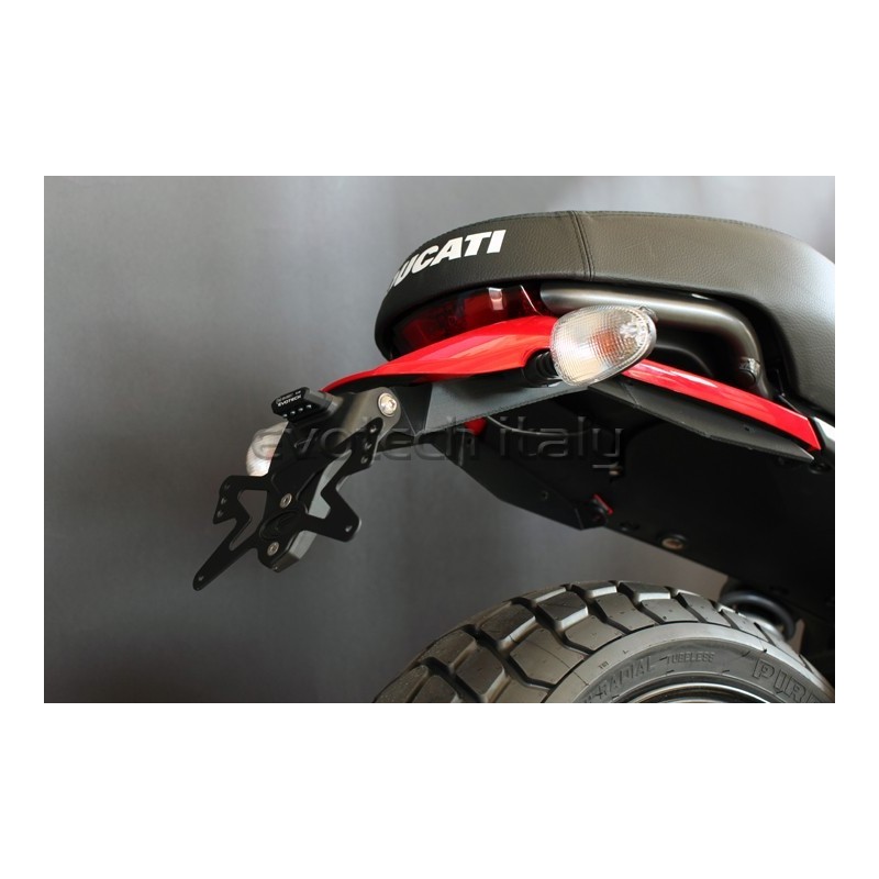 Portatarga alto Ducati Scrambler (modelli con targa lato ruota)
