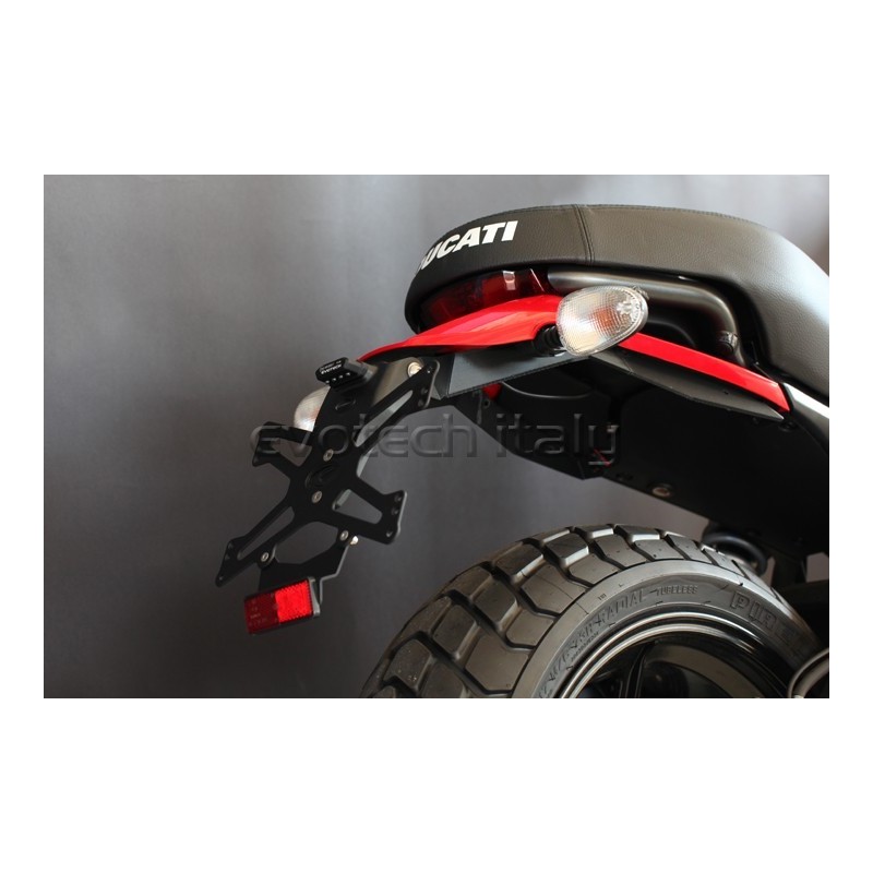 Portatarga alto Ducati Scrambler (modelli con targa lato ruota)