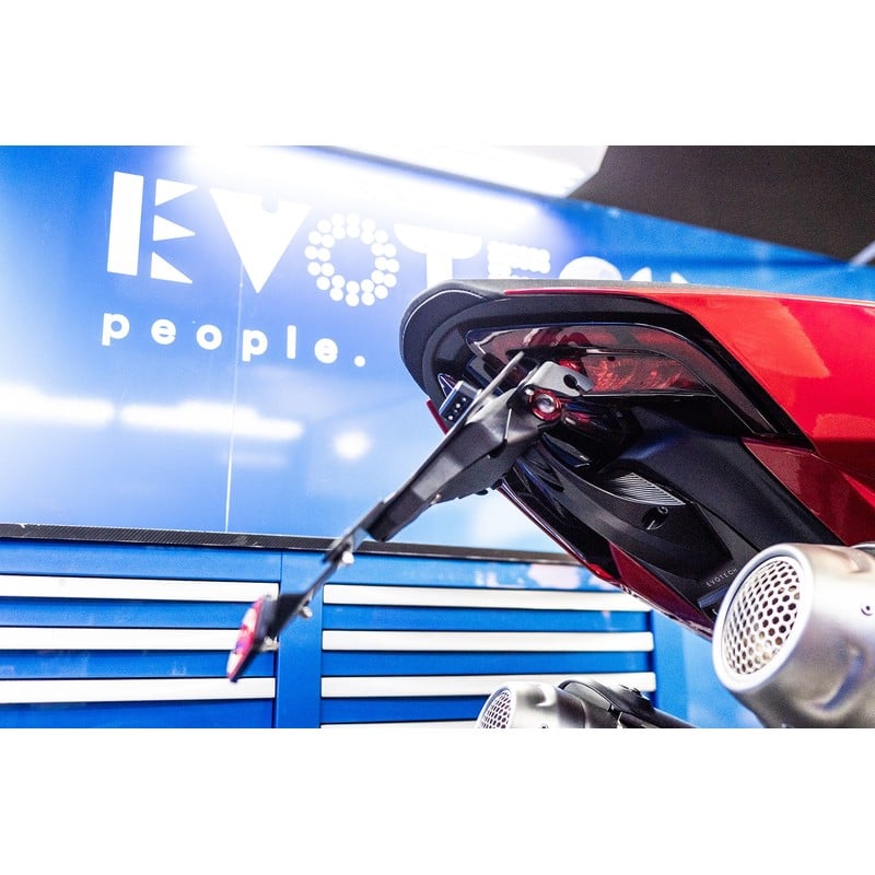 Portatarga Evotech regolabile Ducati Panigale Streetfighter V4/V2 25-26