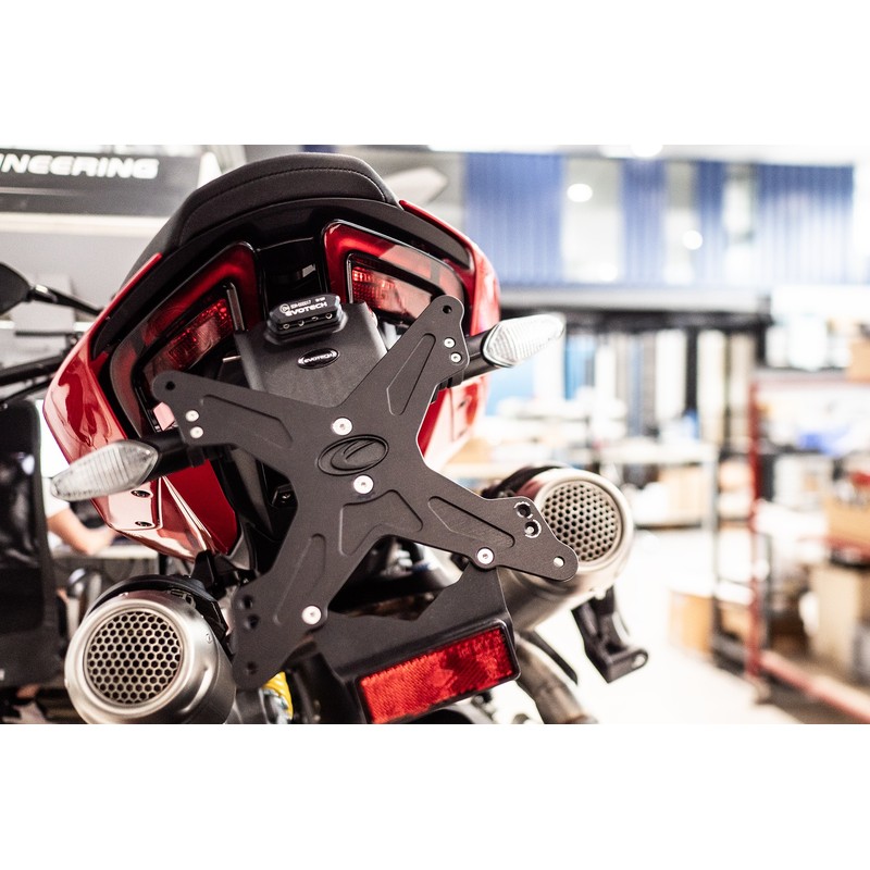 Portatarga Evotech regolabile Ducati Panigale Streetfighter V4/V2 25-26