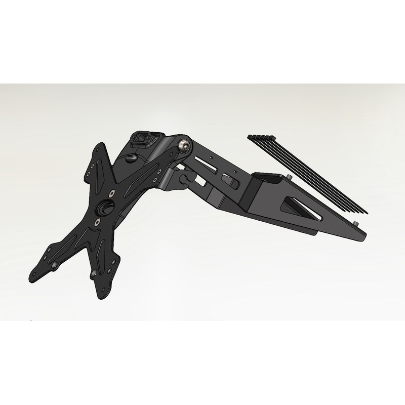 Portatarga regolabile Ducati Monster 890 2026