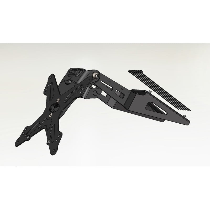 Portatarga regolabile Ducati Monster 890 2026
