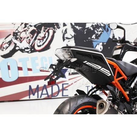 Portatarga regolabile Ktm Duke 125/390 17-23