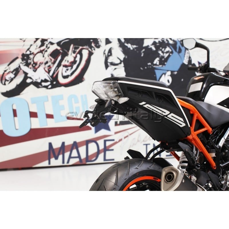 Portatarga regolabile Ktm Duke 125/390 17-23