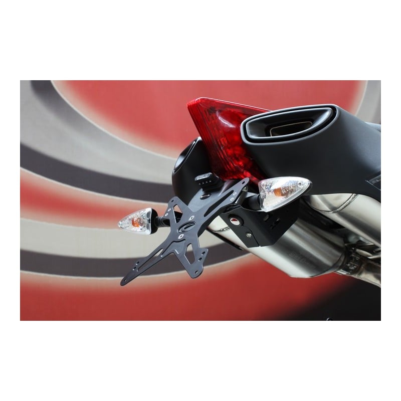Portatarga regolabile Evotech Aprilia Dorsoduro 1200 11-15