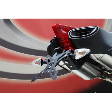 Portatarga regolabile Evotech Aprilia Dorsoduro 1200 11-15