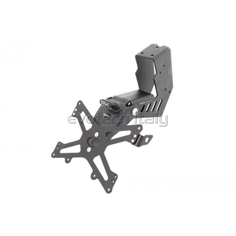 Portatarga regolabile Evotech Aprilia Dorsoduro 1200 11-15