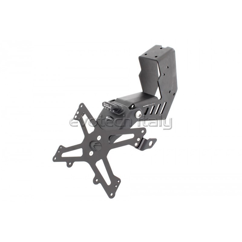 Portatarga regolabile Evotech Aprilia Dorsoduro 1200 11-15