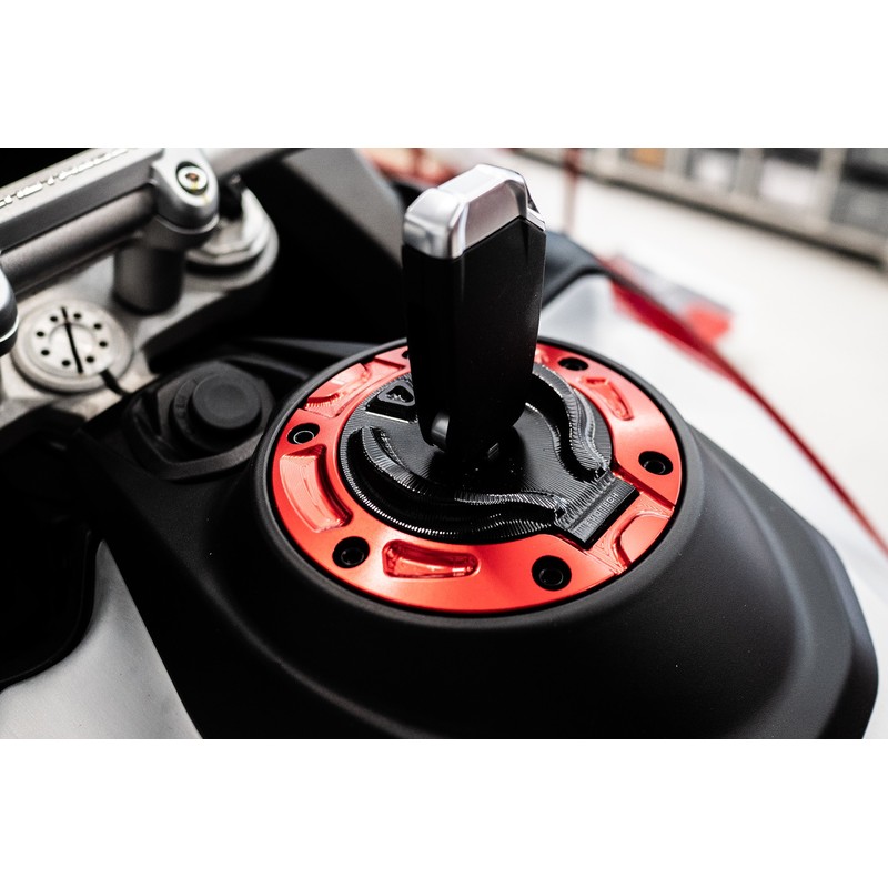 Tappo benzina con chiave Ducati Mts1200/1260/V4-Hyp 950-KTM 1290 Superduke
