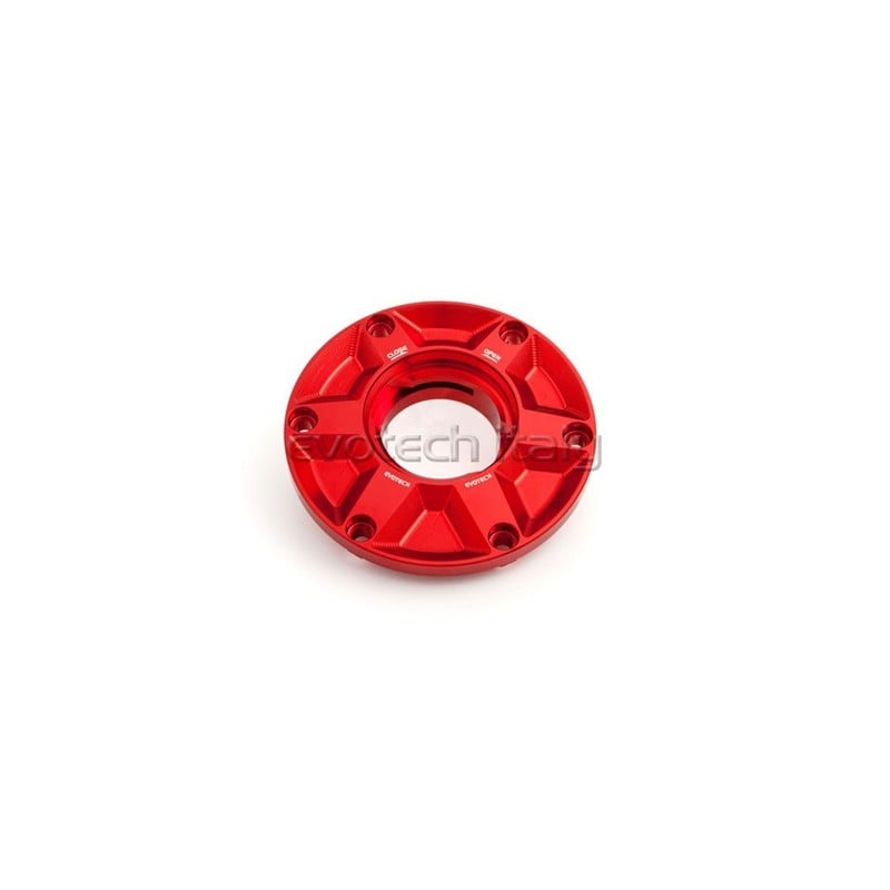 TAPPO BENZ. SGANCIO RAPIDO APRILIA,BENELLI,MV,TRIUMPH Cherry red
