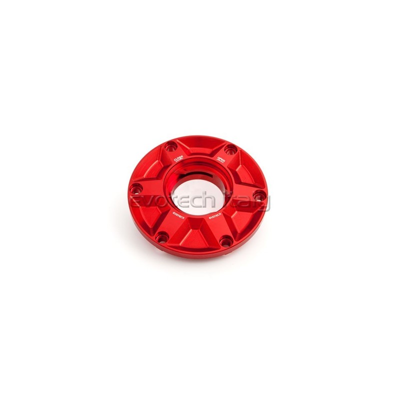 TAPPO BENZ. SGANCIO RAPIDO APRILIA,BENELLI,MV,TRIUMPH Cherry red
