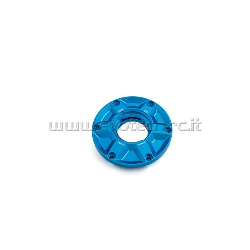 TAPPO BENZ. SGANCIO RAPIDO APRILIA,BENELLI,MV,TRIUMPH Electric blue