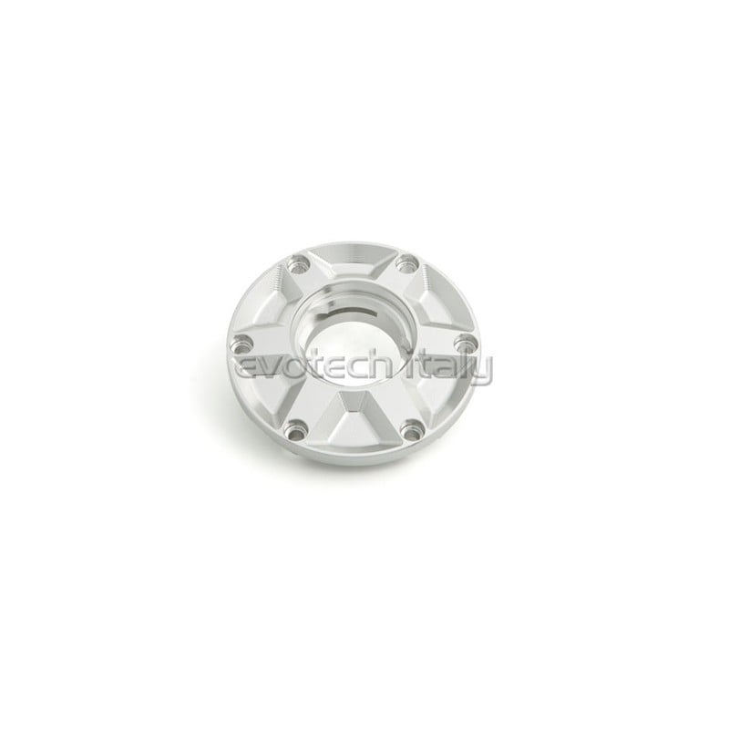 TAPPO BENZ. SGANCIO RAPIDO APRILIA,BENELLI,MV,TRIUMPH silver