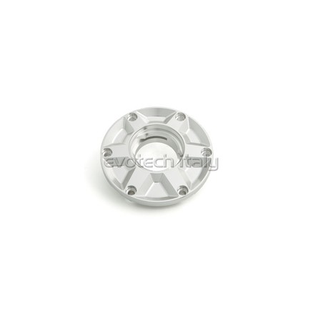TAPPO BENZ. SGANCIO RAPIDO APRILIA,BENELLI,MV,TRIUMPH silver