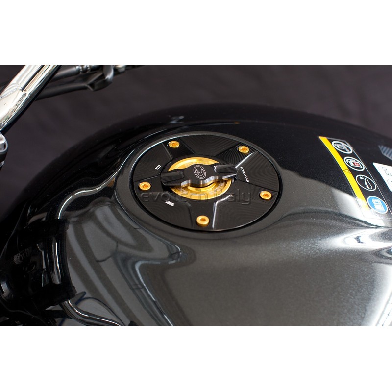 Tappo benzina sgancio rapido 1/4 di giro modelli KAWASAKI