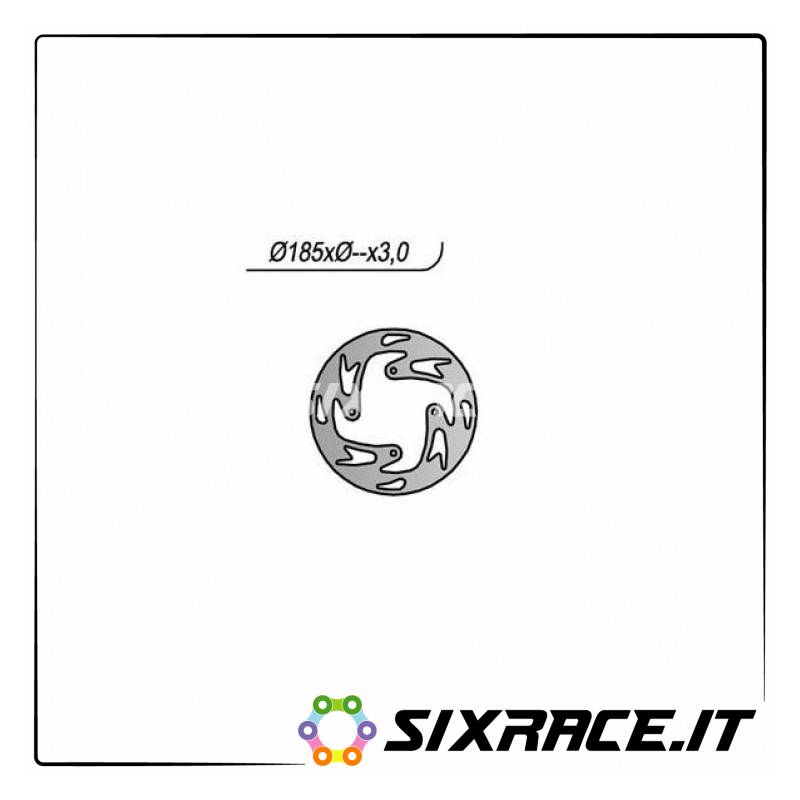 1244-60741 - DISCO FRENO NG 1244 Ossa TR I 280cc 2011-2013 - 