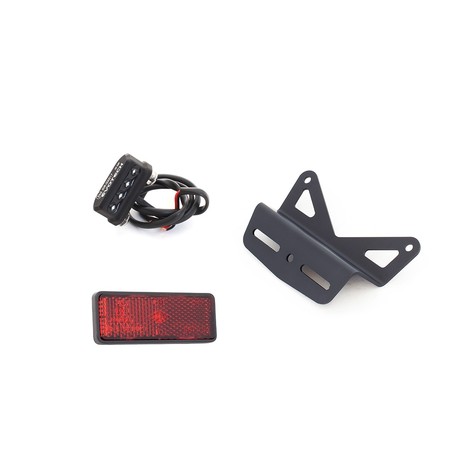 Kit luce targa,catadiottro,supporto catadiottro posizione alta HUSQVARNA