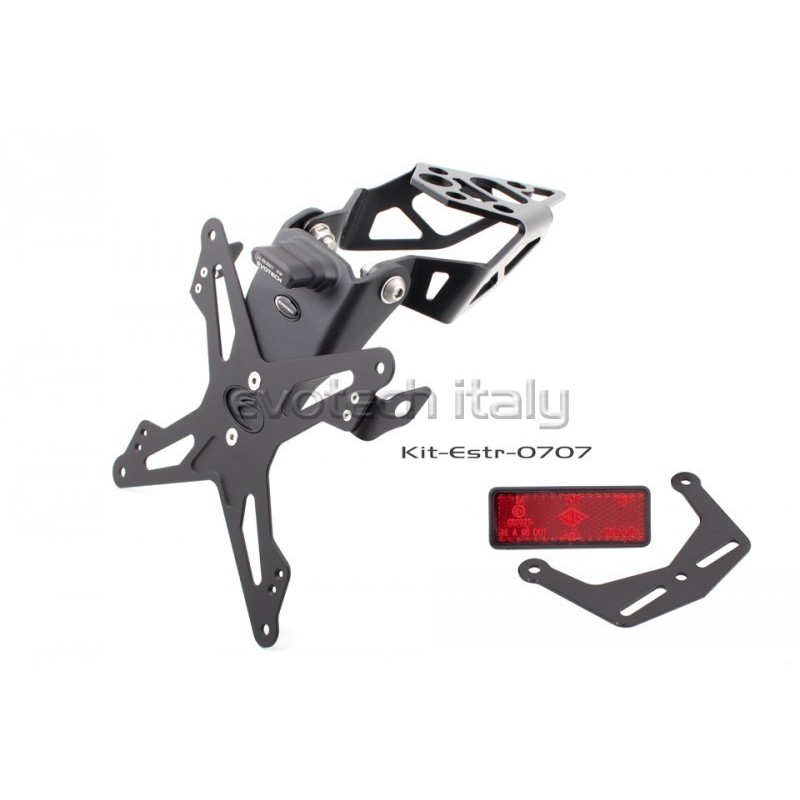 Kit Portatarga completo Triumph Street Triple 675 R/Daytona 675 R 13-16