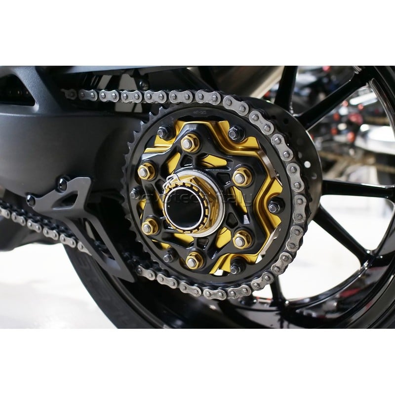 Kit flangia portacorona e parastrappi Triumph Speed Triple 1200 RS 21-26
