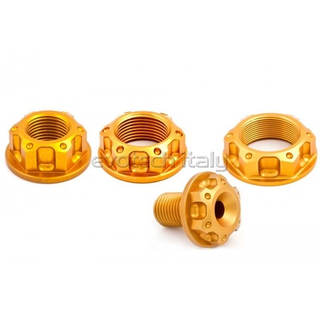 Kit dado ruota posteriore,anteriore, forcellone e piastra Honda CBR600RR