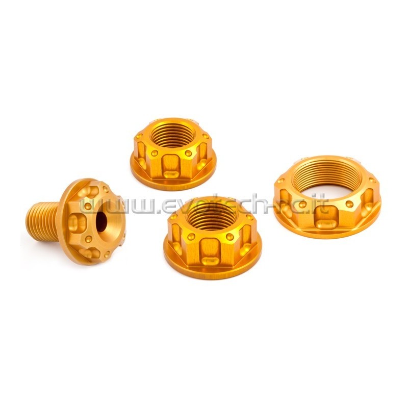 Kit dado ruota posteriore,anteriore, forcellone e piastra Honda CB650F