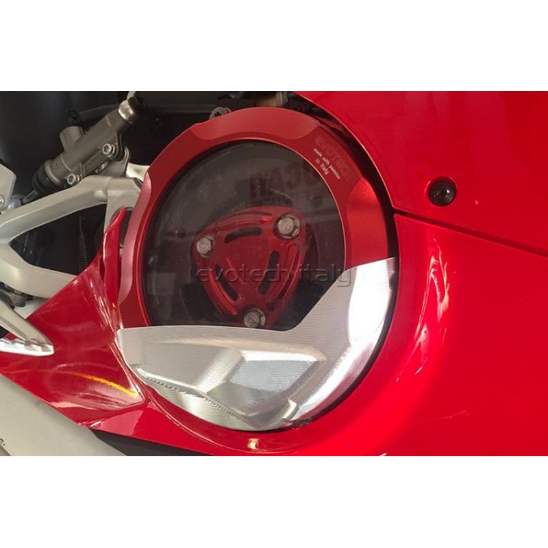 Protezione carter destro Panigale V4 compatibile con kit Evotech DUCATI