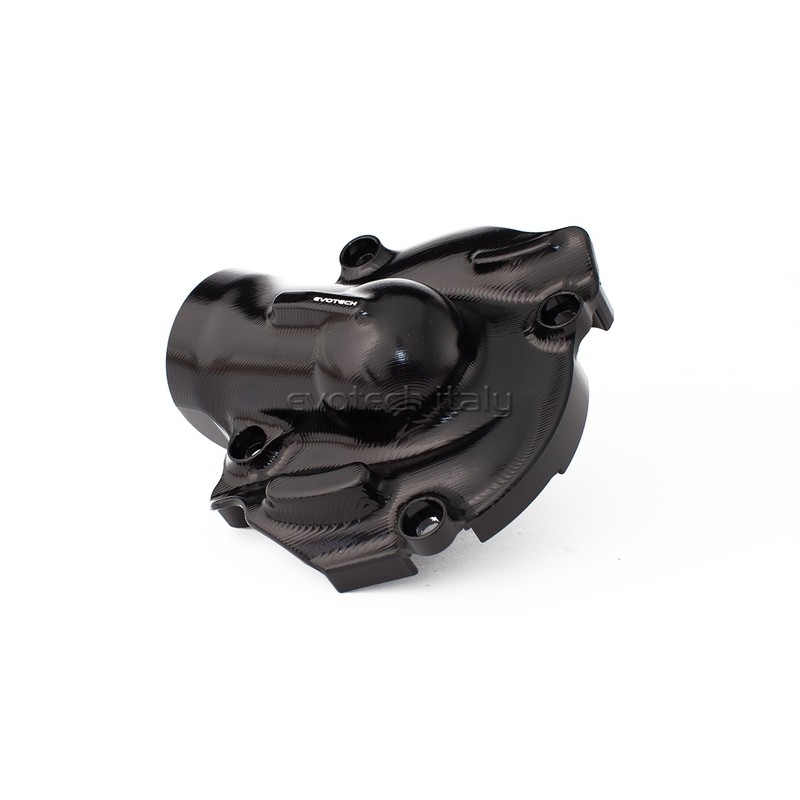 Cover pompa acqua Ducati in alluminio senza slider