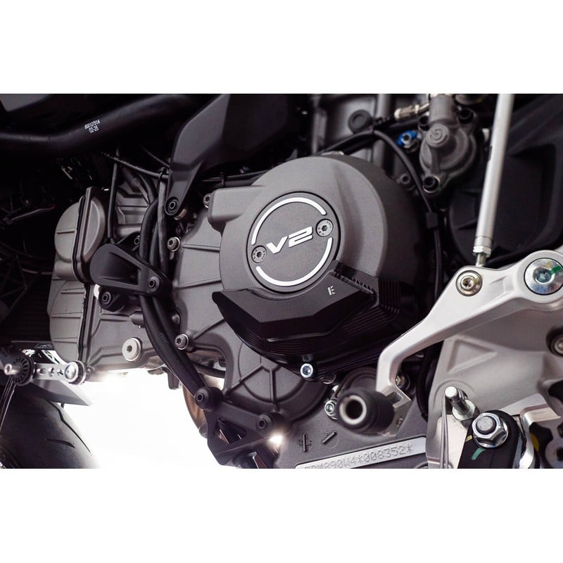 Protezione motore sinistra Ducati Hypermotard V2