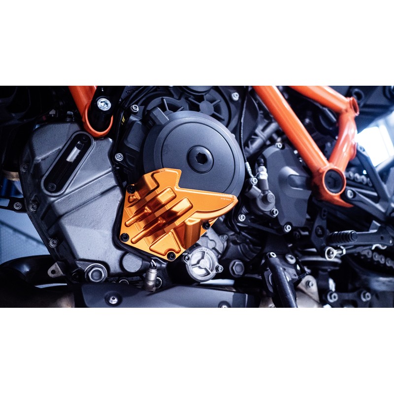 Protezione motore sinistra Ktm 1290/1390 Superduke