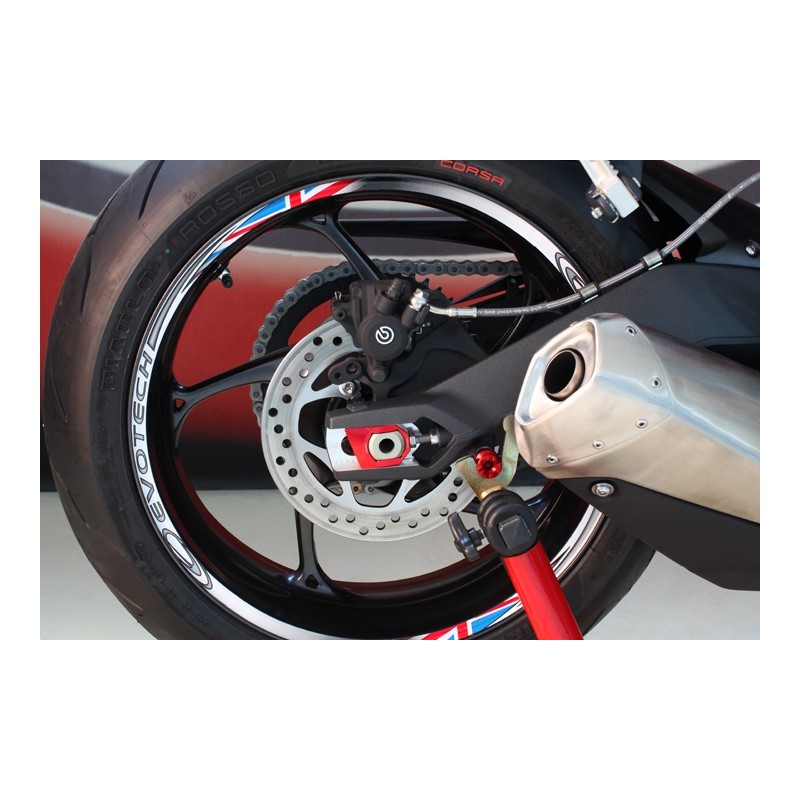 Nottolini per supporto cavalletto posteriore modello M8B KTM