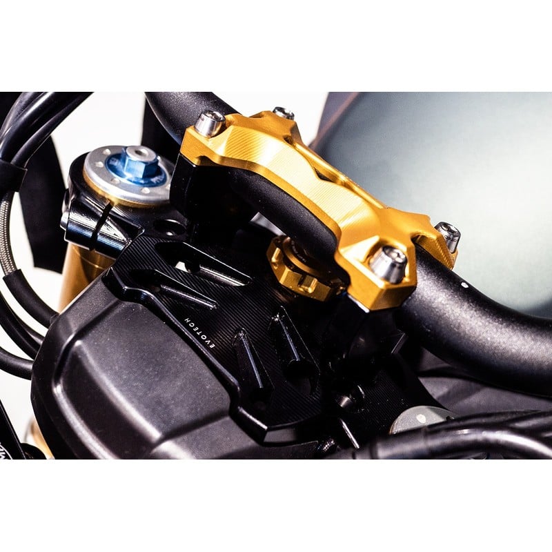 Piastra di sterzo superiore con riser Triumph Speed Triple 1200 RS/RX