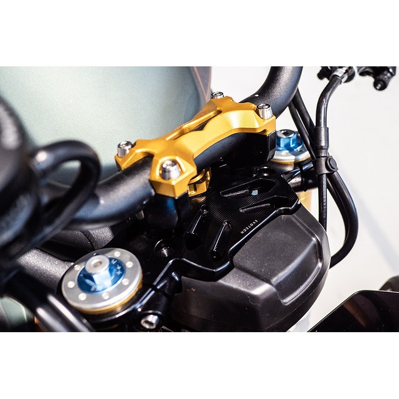 Piastra di sterzo superiore con riser Triumph Speed Triple 1200 RS/RX