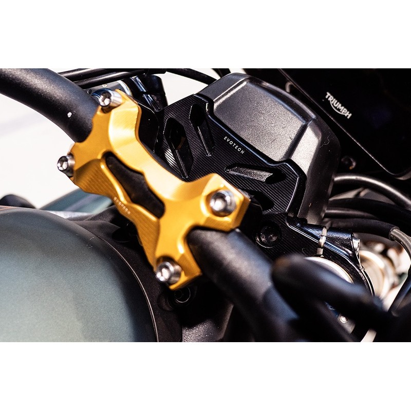 Piastra di sterzo superiore con riser Triumph Speed Triple 1200 RS/RX